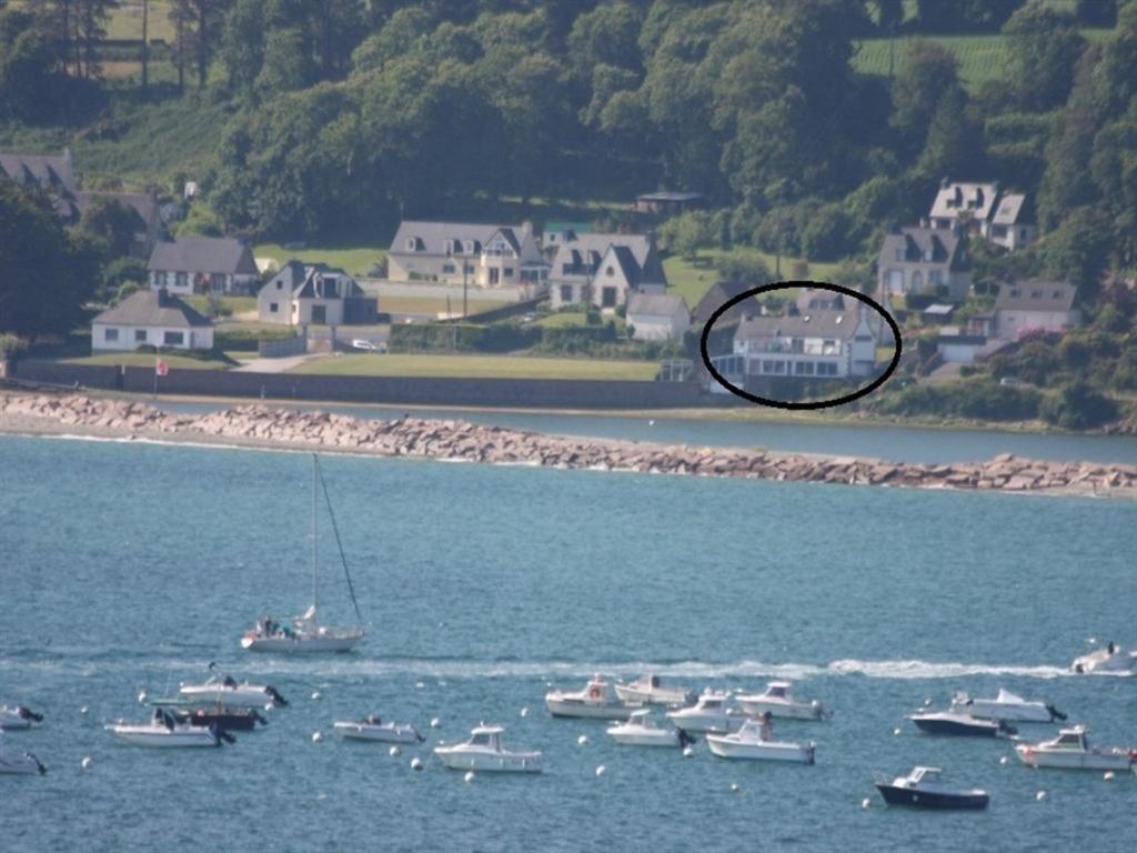 La Presqu' Ile Du Lenn Face A La Mer Appartement Louannec Buitenkant foto