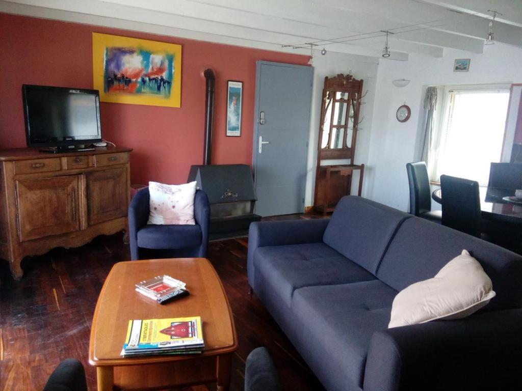 La Presqu' Ile Du Lenn Face A La Mer Appartement Louannec Buitenkant foto